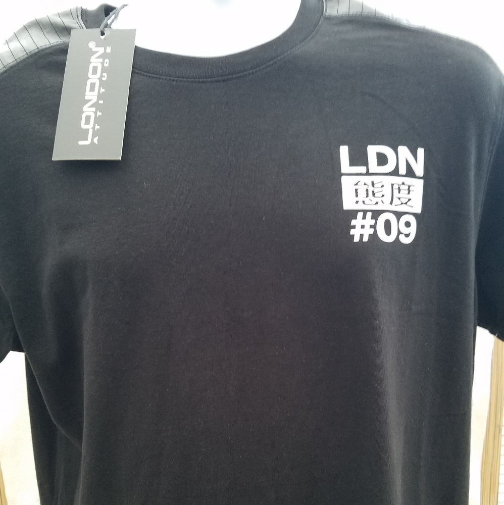New Men's "London Attitude" Tee Shirt